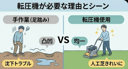 転圧機レンタルを個人でする方法|料金比較と手続きの流れ - かしこくレンタル!かしレン!